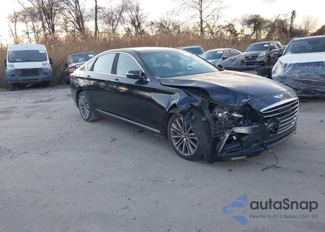 2015 Hyundai Genesis 3.8 from USA, damaged, VIN KMHGN4JE1FU023611